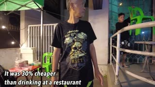 A stunning Thai vendor was my neighbor EP1, she felt jealous of female customers who came to see me