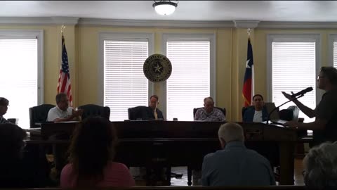 Mark Cook Uvalde County Commissioners Court 07-10-23