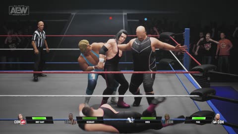MATCH 123 HART FOUNDATION VS OWEN AND WIGHT WITH COMMENTARY