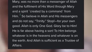 Jesus is God according to the Quran
