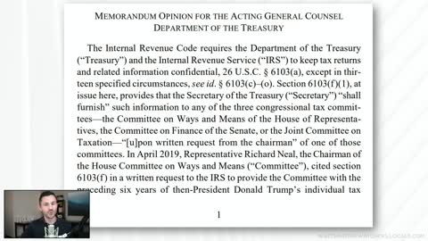 DOJ Dawn Johnsen Approves Trump’s Tax Records Be Released to House Ways and Means Committee