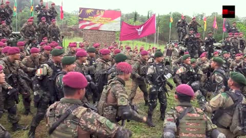 Eks LINUD MALINDO 2022: Teriakan perang tentera elit Malaysia-Indonesia