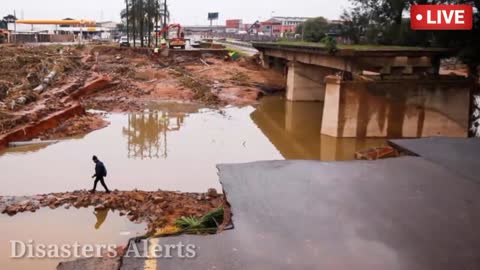 Terrible flood today in Brazil ||Brazil flooding 2022
