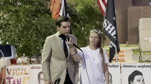 BREAKING: Congressman Gaetz Attends Vigil for Mistreated J6 Prisoners at DC Jail