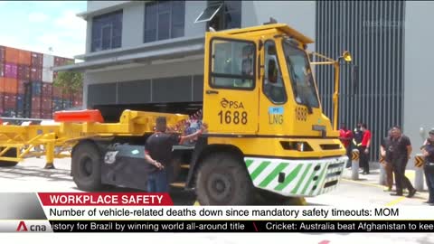 Workplace deaths involving