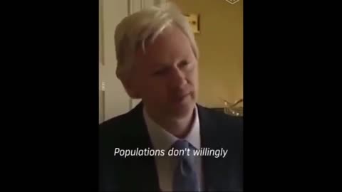 Julian Assange: Nearly every WAR is started by MEDIA LIES.