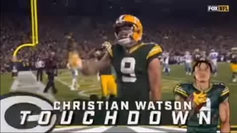 Christian Watson 3 TOUCHDOWN GAME! Full Matchup Highlights vs Cowboys
