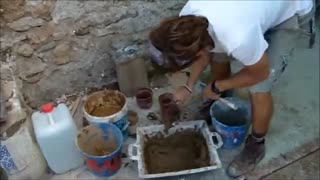 How to make Earth Mortar (DIY)