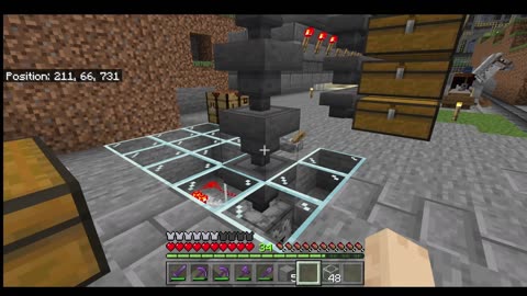 How to add Overflow Protection to your Automatic Item Sorting System Minecraft Bedrock 1.20
