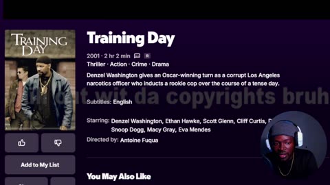 Training Day Movie Reaction Part 1