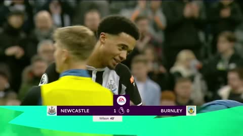 Newcastle United v Burnley Highlights