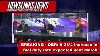 WATCH - Rishi Sunak hid the fuel tax bomb in the detail - 23% fuel tax increase