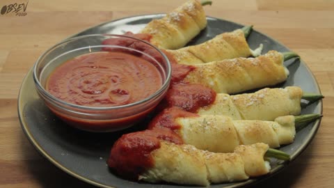 Mozzarella Witches' Fingers - A Cheesy Halloween Appetizer
