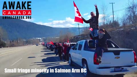 Salmon Arm Freedom Rally - Bear Hug