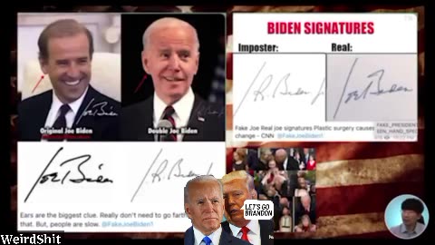 THIS MAN IS NOT THE REAL BIDEN AND HERE’S THE PROOF