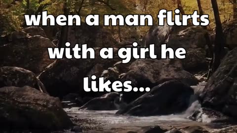 When a Man flirts with girl he likes... #shorts #psychologyfacts #subscribe
