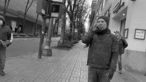 On Portland Streets / January 22 / Street Preaching