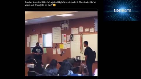 Side Note - Disrespectful student pushes teacher too far