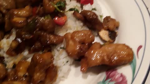 Orange chicken