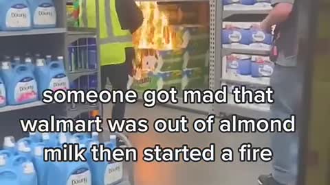 How can good goods in supermarkets spontaneously ignite?