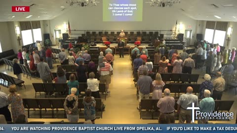 LIVE: Providence Baptist Church on RSBN - Sunday, July 23, 2023