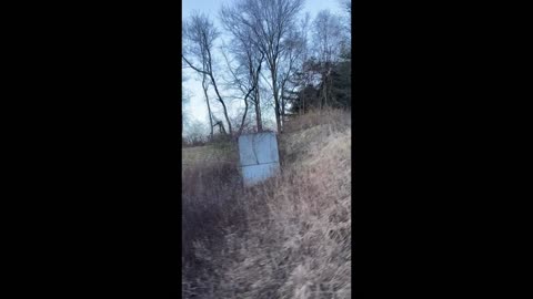 I found this weird cube in the forest