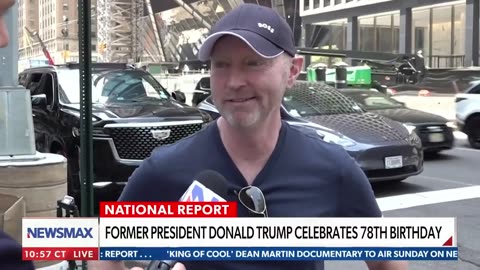 WATCH: New Yorkers wish Donald Trump a happy birthday | National Report