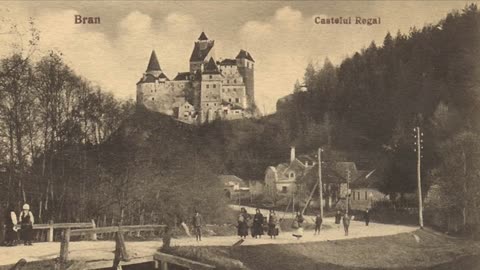 DRACULA’S CASTLE OF BRAN ROMANIA OLDEST PHOTOGRAPHS