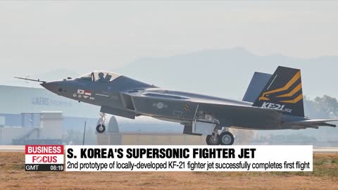 2nd prototype of S. Korea's locally-developed KF-21 fighter jet successfully completes first flight