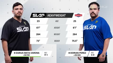 THE DESTROYER vs PEREZ | Power Slap 2 - Main Card