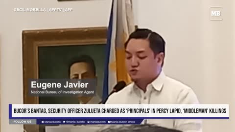 BuCor’s Bantag, security officer Zulueta charged as ‘principals’ in Percy Lapid, ‘middleman’ killing