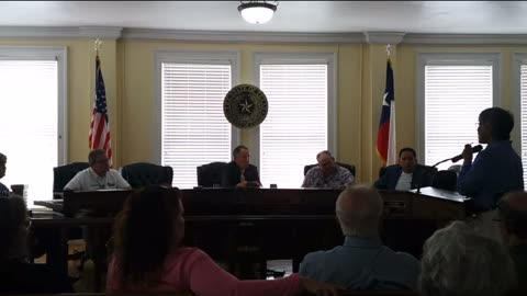 Public Comment 4 Uvalde County Commissioners Court 07-10-23