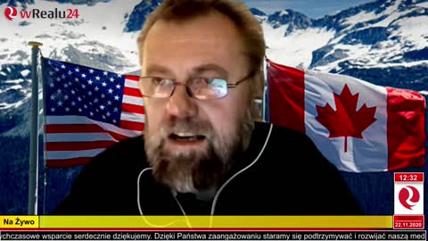 Kanada to centrum NWO! Trump okradziony w wyborach! Leszek Szostak wRealu24