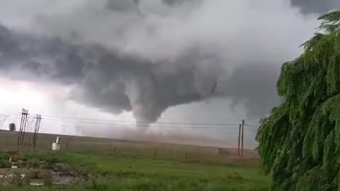 Tornado touches down in Bethal, Mpumalanga