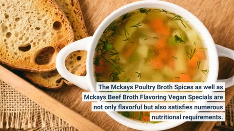 Mckay's beef seasoning: Satisfy Your Food cravings with Mckay's Chicken as well as Beef Broth...