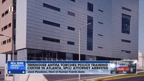 Jack Posobiec: Treehouse Antifa torches police training center in Atlanta