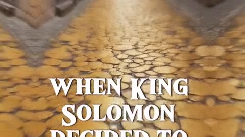 King Solomon's wealth