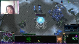 starcraft2 zvp on altitude lings&banes all-in & zvt on babylon got mauled by mass cyclones..