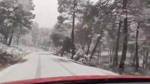España | Impresionante nevada