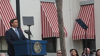 Florida Governor Ron DeSantis Inaugural Address Part IV