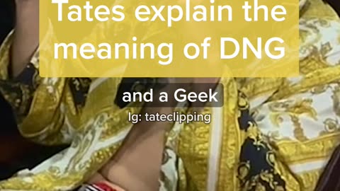 Tates explain the meaning of DNG