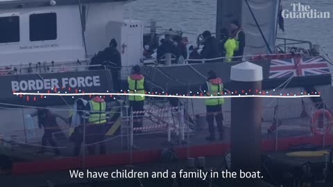 'We have a family'_ man on boat crossing Channel sends voice message pleading for help – audio
