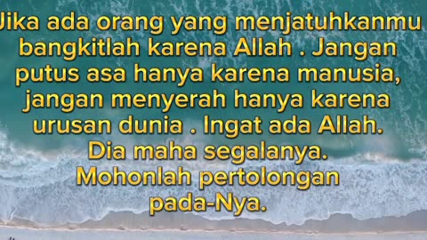 Kata kata mutiara motivasi islami penyejuk hati