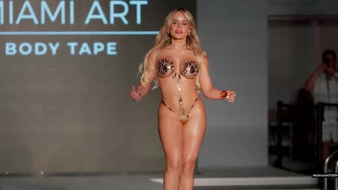 Kenia Izaguirre Slow Motion Miami Swim Week 2023