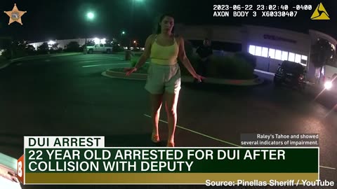 22-Year-Old Drives HEAD ON into Police Vehicle, Gets Arrested, Charged with DUI