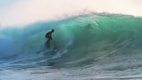 Arial water surfing