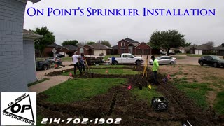 Sprinkler Installation in Grand Prairie, Texas