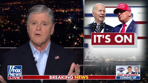 Sean Hannity: Biden and the media mob don't get to choose radical Biden-supporting debate hosts
