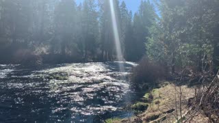 Sunny Glistening Metolius River – Central Oregon