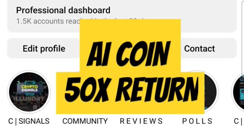 AI COIN 50X RETURN 🔥💲